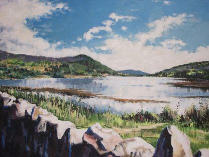 Camlough Lake Midday - SOLD